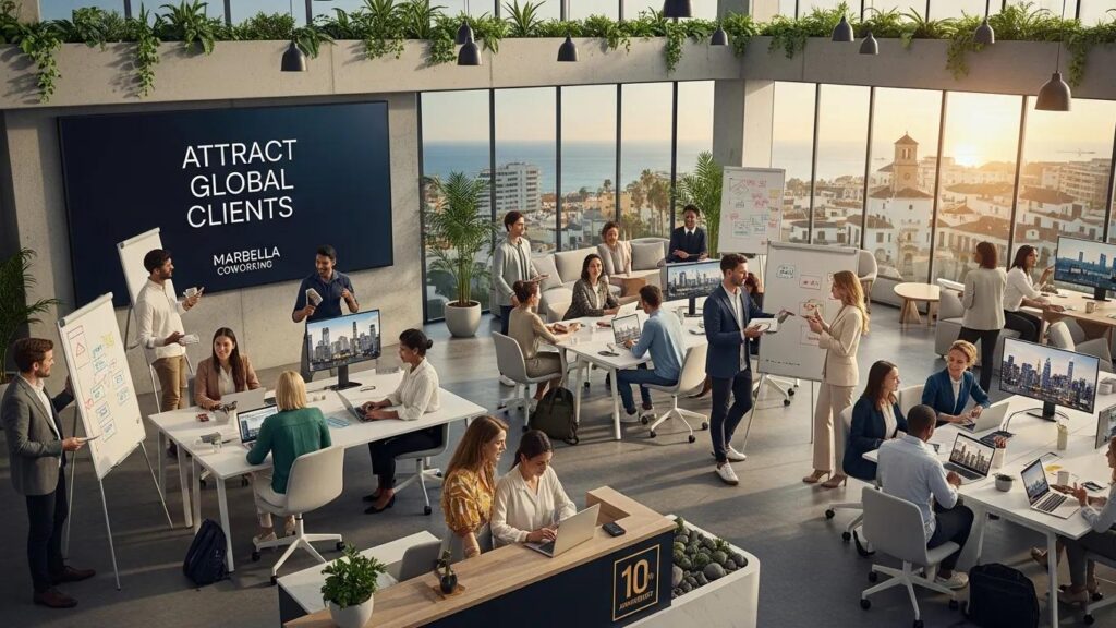 Attract Global Clients to Marbella Coworking